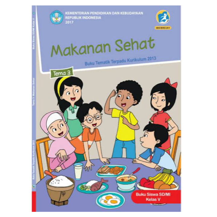 Buku Tema 3 Makanan Sehat kelas 5 SD/MI