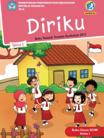 Buku Tema 1 Diriku Kelas 1 SD